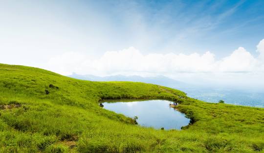 Chembra Peak Heart Lake near Meppadi